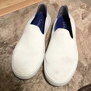 Rothy’s white slip on sneaker